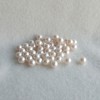 Pearls - white round 7-7,5 mm drilled PP13