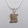 Silver pendant of the zodiac sign Miss SSZD1606