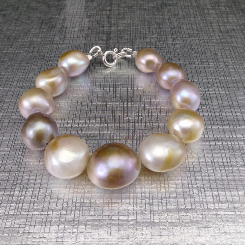 Set of real baroque pearls KP01