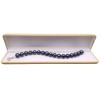 Graphite round pearl bracelet PB06