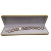 Bracelet made of real coin pearls in 19, 20 or 21 cm copper shades PB21-C