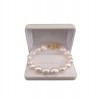 Bracelet made of real white baroque 19, 20 or 21 cm PBP03-1A 