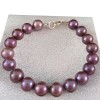 Bracelet made of real round pearls 18, 19 or 20 cm PGB37