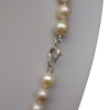 Classic necklace made of real round pink pearls 46 cm PNS13-C