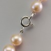 Necklace made of real pink pearls, 47 cm PNS27-B 