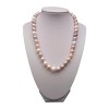 Necklace made of real multicolored 48 cm pearls PNS29MIX 