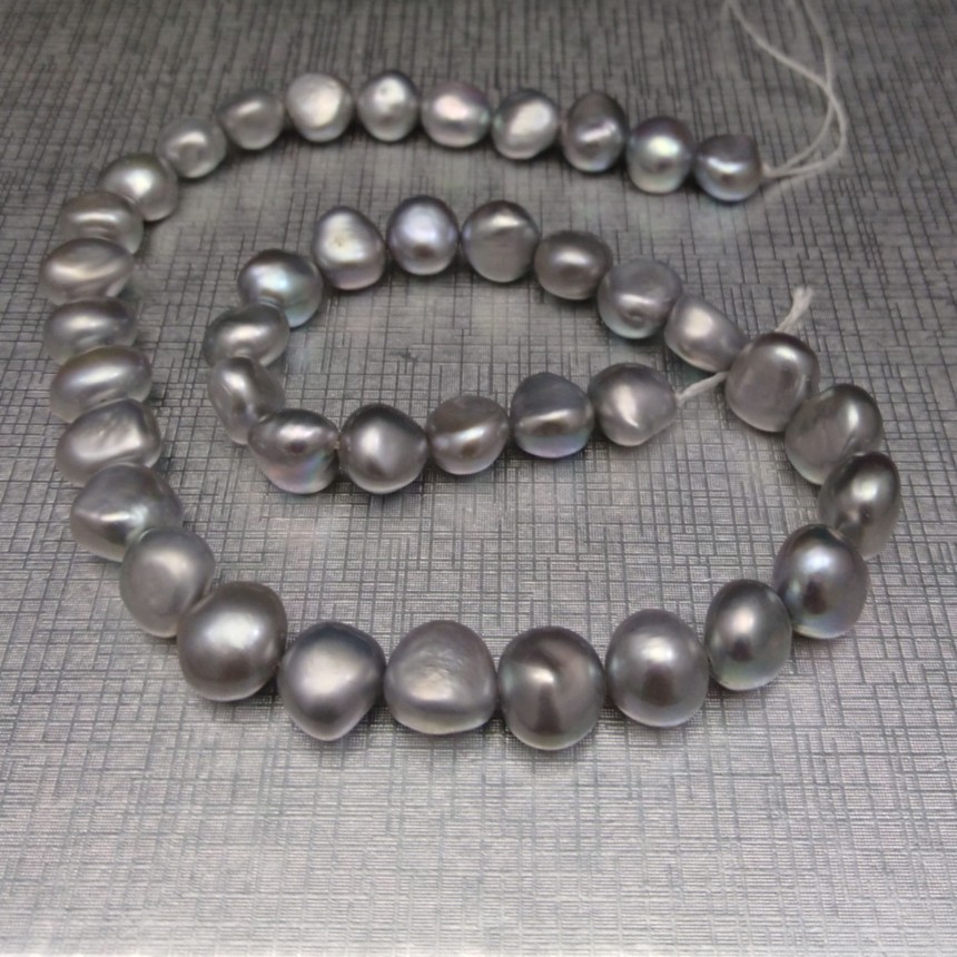 Pearls - silver corn PE03