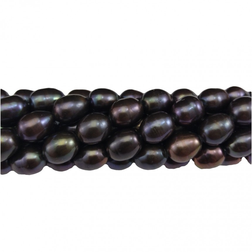 Pearls - black rice PE12