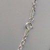 Chain silver rings 45 cm SL08-A
