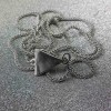 Silver triangle chain 42 cm SLC20M