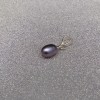 Silver pendant with a small pearl tear 5.5 - 9 mm PW30