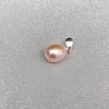 Classic pendant with a pink pearl 10-12 mm PW36-B